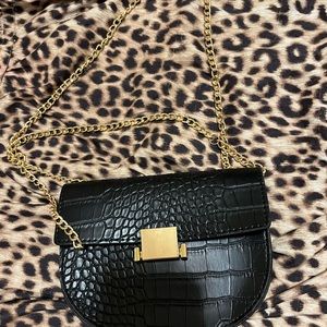 Black purse